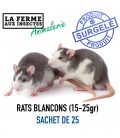 BLANCHONS DE RATS 20gr SACHET DE 25