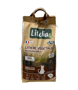 LITIERE VEGETAL pour chat GRANULE DE BOIS