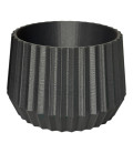  Pot gris Design 3D pour herbe à chat