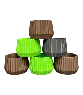 Cache Pot pour Herbe à Chat, Herbe à Criquet et Petites Plantes – Fabriqué en Picardie