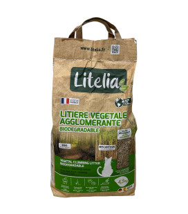 Litiere Chat Végétale Agglomérante - Litélia