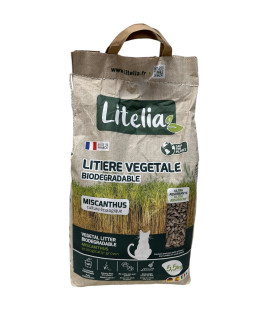 Litière Chat Végétale Miscanthus
