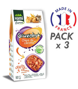 Friandise hamster à la carottes