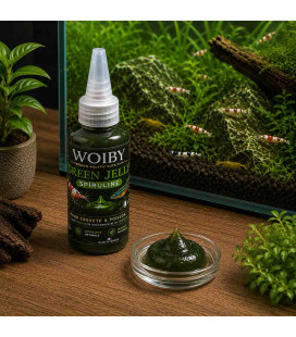 Nourriture Crevettes - Woiby Jelly Spiruline - 50ml