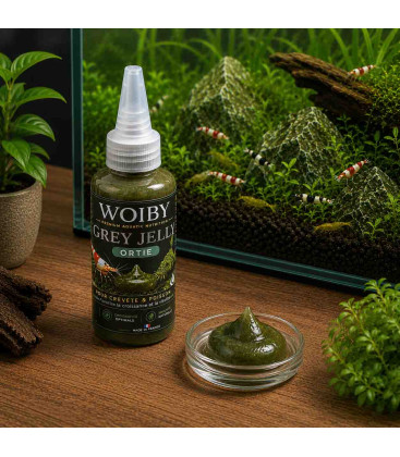 Nourriture Crevettes - Woiby Jelly Ortie - 50ml