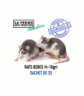 Bébés de Rats Congelés (4-10g) - Sachet de 25 | Alimentation Reptile